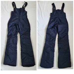 Obermeyer Women's bib snow pants snow ski pants navy blue 8